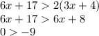 6x+172(3x+4)
\\\
6x+176x+8
\\\
0-9
