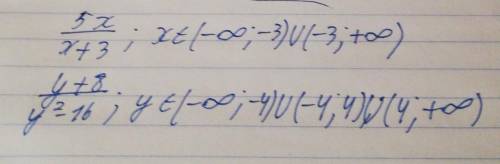 Найдите допустимые значения переменной для заданной дроби.а) <img src=