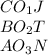 CO_{1}J\\
BO_{2}T\\
AO_{3}N
