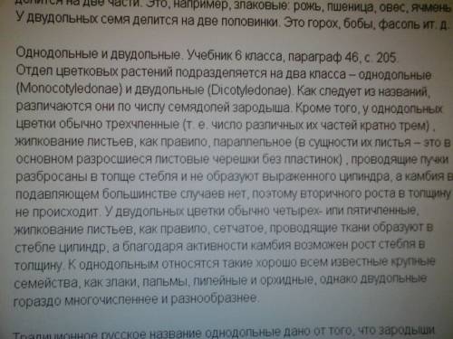 Какой цветок у одноплодного растения?