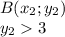 B(x_{2};y_{2})\\
y_{2}3