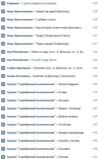 Предмет: музыка , мне нужны песни для вокала (только современные детские)