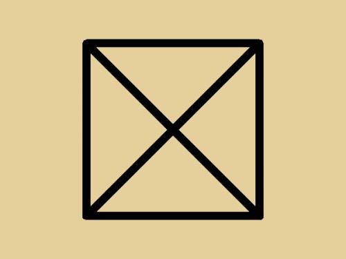 Как обозначается известняк на контурной карте?