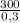 \frac{300}{0,3}