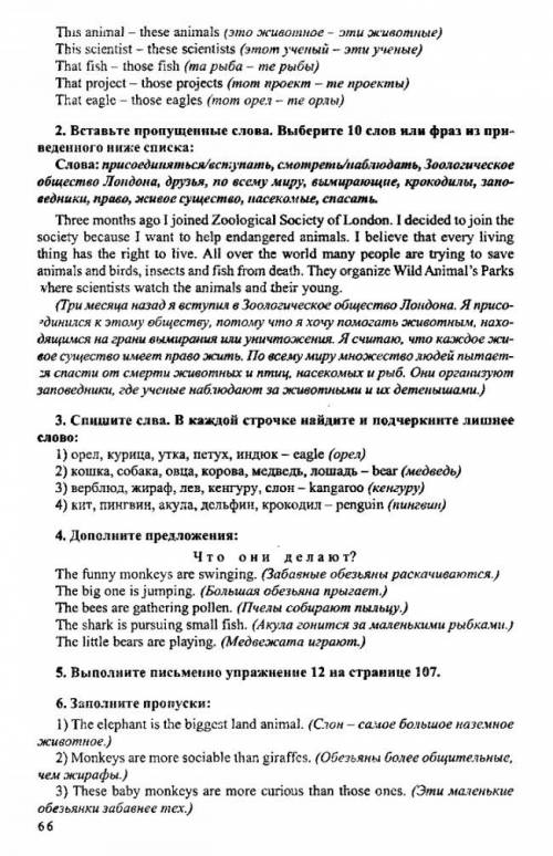 Спереводом ! язык, 6 класс, биболетова , раб.тетр., стр.