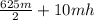 \frac{625m}{2} +10mh 