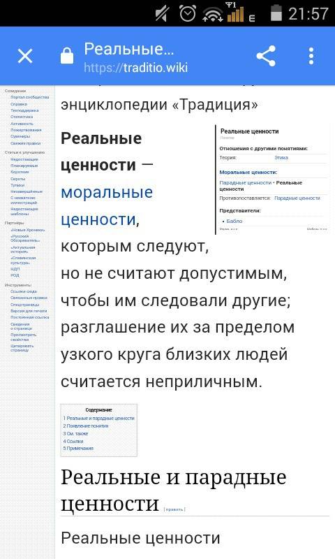 Что автор называет реальными ценностями? преимущества,недостаток,