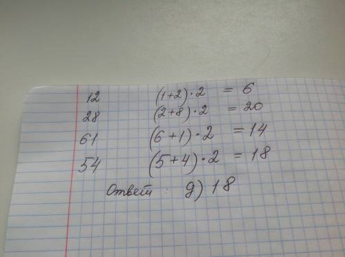 Если числу 12 поставить в соответствие число 6, числу 28-20, числу 61-14, то какое число будет соотв