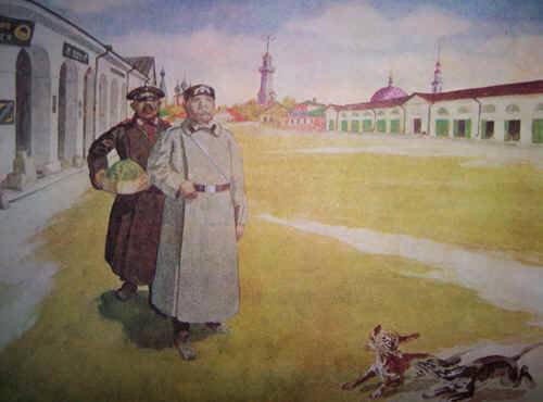 Найдите иллюстрации к рассказам «хамелеон. «злоумышленник. какие из них вернее, по вашему мнению,