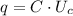 q=
C\cdot U_c
