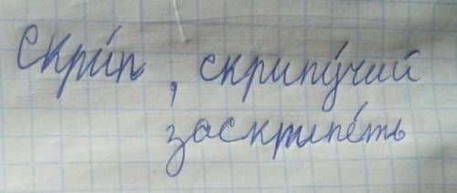 Поставь ударение скрип скрипучий заскрипеть