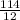 \frac{114}{12}