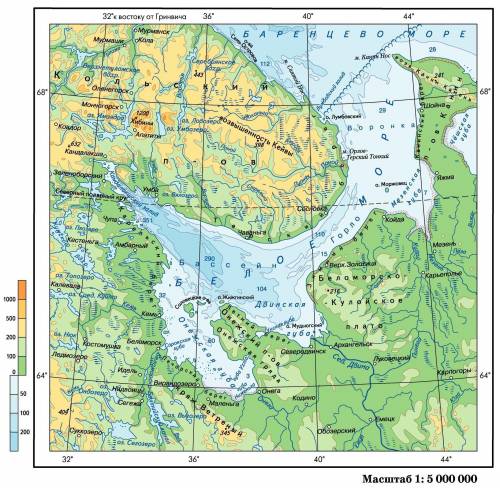 Сравнительная характеристика белого и азовского моря