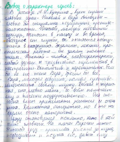 Куст сирени. сравнительная характеристика николая и веры, по 4 качества на героя с цитатами.