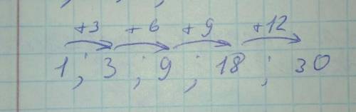 Какое чисо пропущено ? 1, 3 , 9 , ? ,