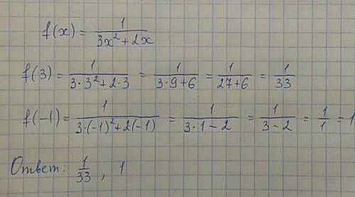 Функции задана формулой f(x)=1/3x^2-2x ответ !