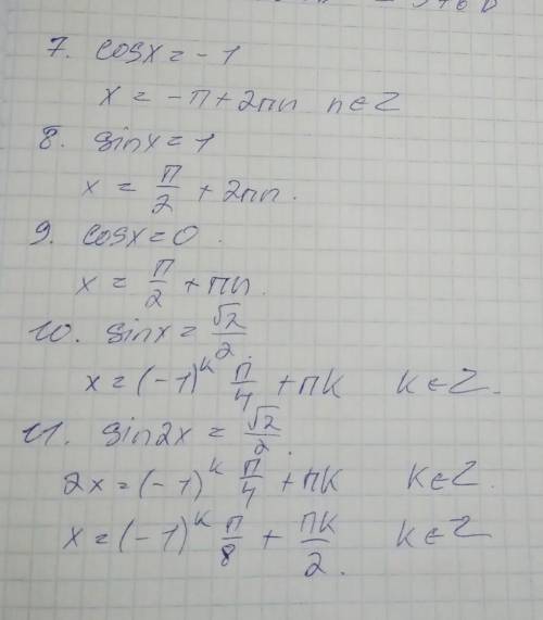 Тригонометрические уравнения!