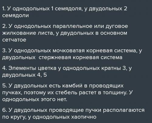 Задание по 6 классу ответьте на один во по биологии. Очень
