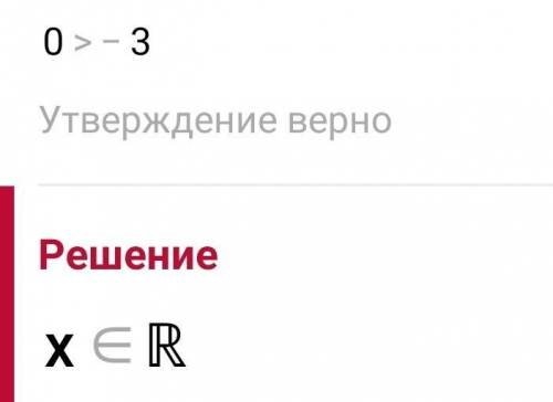 за решение неравенства а, б, в