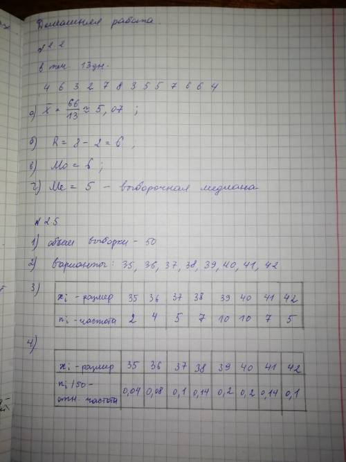 1)В течение 13 дней учитель вел записи о количестве учеников, не посещавших занятия. Были получены с