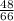 \frac{48}{66}