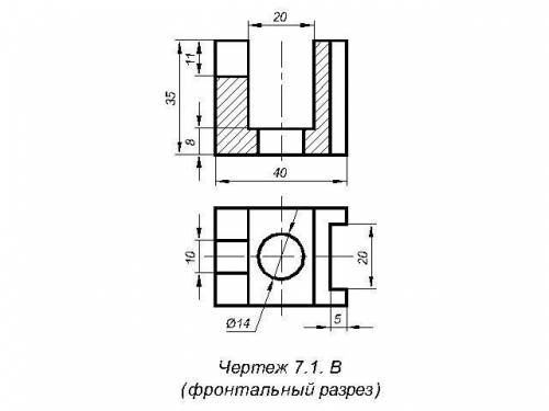Выполните разрез одной из этих рисунков