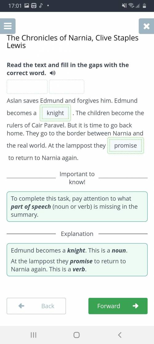 The Chronicles of Narnia, Clive Staples Lewis Read the last part (part III) of the summary of the Ch