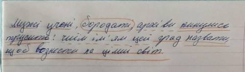 Мужі учені, бородаті, архіви кинулись трусить: чиїм ім’ям цей град назвати, щоб вознести на цілий св