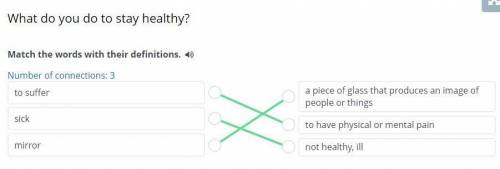 What do you do to stay healthy?Type the appropriate name of the paragraph part in the box. 