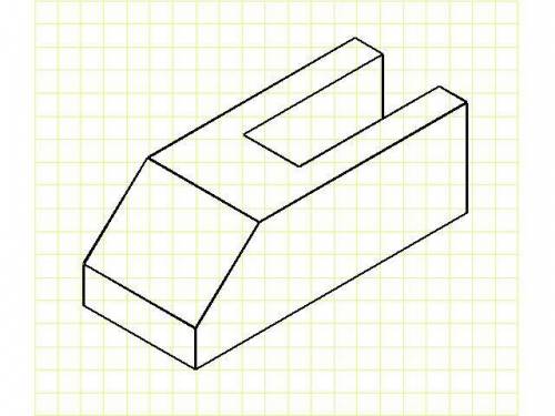 Букса . Надо начертить isometric view. Прям надо