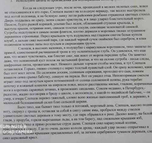 Определите какую роль в раскрытии идейного содержания рассказа играет этот эпизод Используйте цитаты