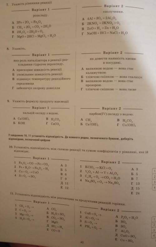 ДУЖЕ ДУЖЕ ТЕРМІНОВО. БУДЬ ЛАСКА .2 ВАРІАНТ 