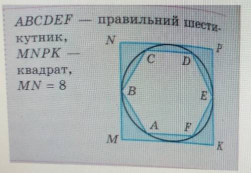 Знайдіть площу шестикутника ABCDEF. У відповідь запишіть значення S/√3