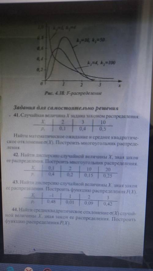 с математикой задание 41, 42, 44