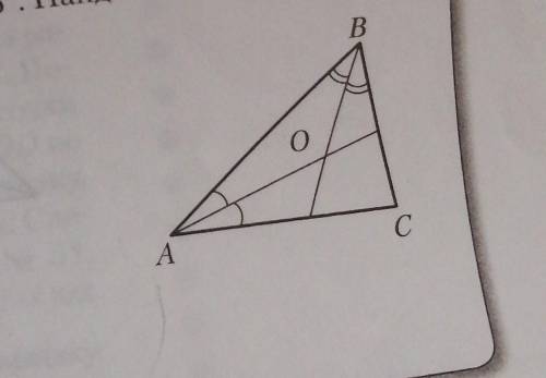 Угол0CB = 36°. Найдите уголAOB.