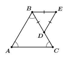Очень сириус 7 класс Выберите все верные равенства. AE=AC EC=AD ∠BEA=∠ECB BA−BE=DC ∠BED=∠BAC ∠ADC+∠B