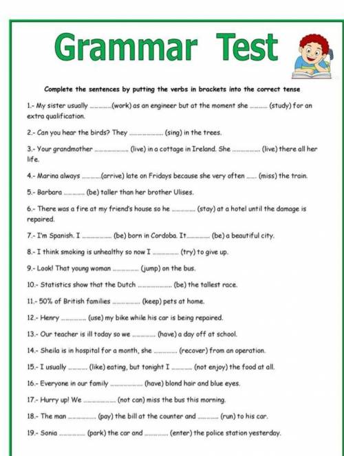 Grammar Test.................
