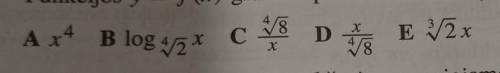 Функция графика у=f(x) принадлежит точке (2; кореньв4степени2), если f(x)=см.фото