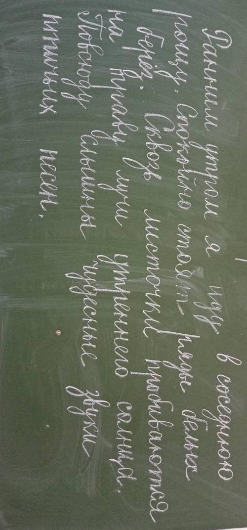 Второстепенные и главные члены предложения. 