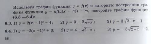 Номер 6.3 (1)алгебра 10 классграфик функции y=f(x)
