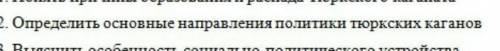 Определите основы направления политики тюрских канагатов