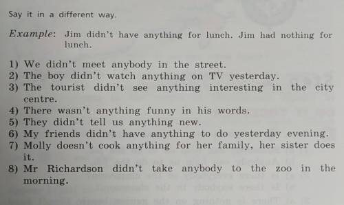 Say it in a different way. 