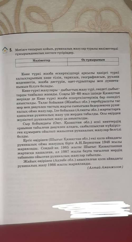 Казак тили 5тапсырма 17бет 8сынып.​