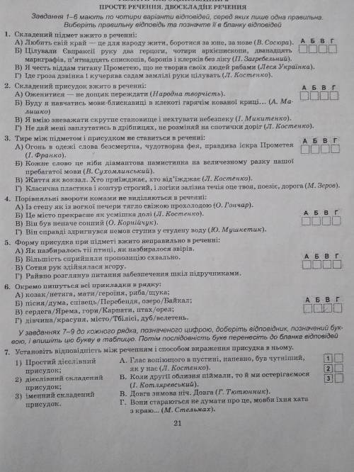 Просте речення. Двоскладне речення