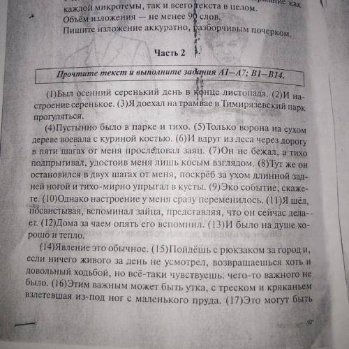 сделать сочинение по типу ОГЭ