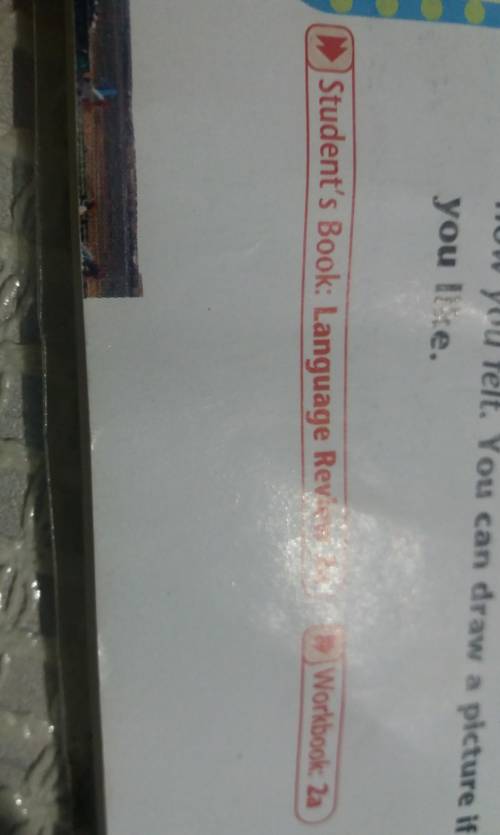 Student's Book: Language Review 2aWorkbook: 2a