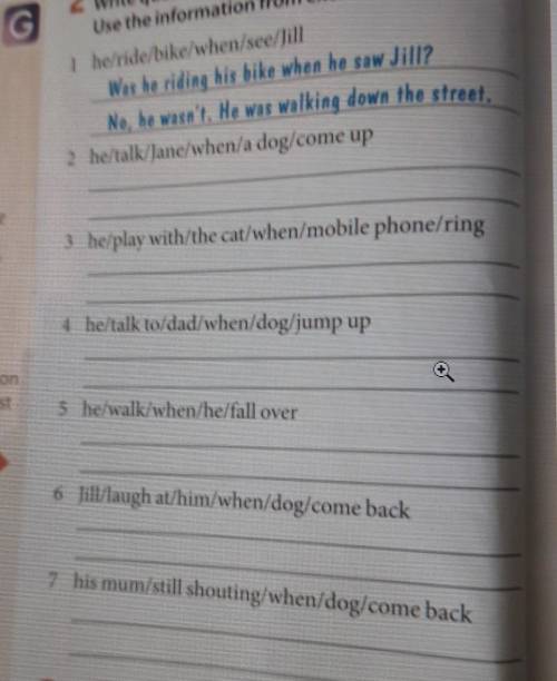 Write questions and answers using the prompts.
