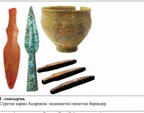 Суретке қарап Андронов әдиниеті қанадай болды