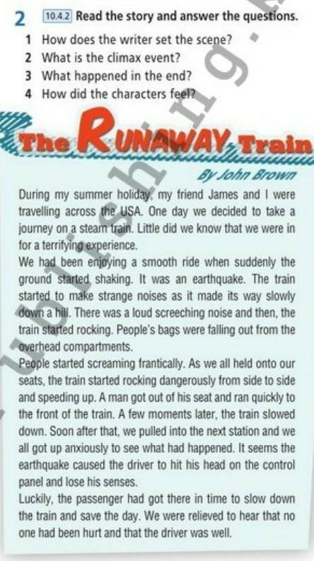 Read the story and answer the questions 
