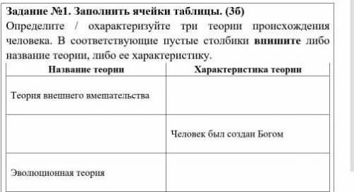 Теория внешнего вмешательства был создан